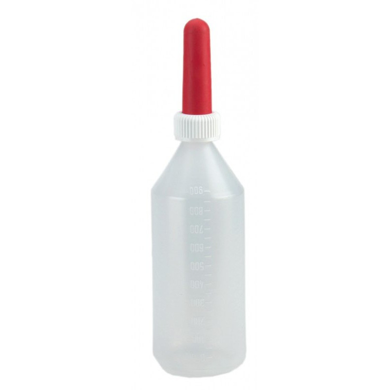 Generique Bouteille avec tétine 1 L - Embout souple 9 x 2.8cm